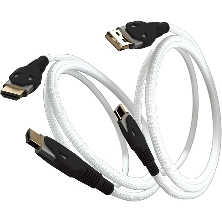 Câbles HDMI et USB GIOTECK Premium Viper HDMI 2.1 PS5 et Xbox Series X - vue 2
