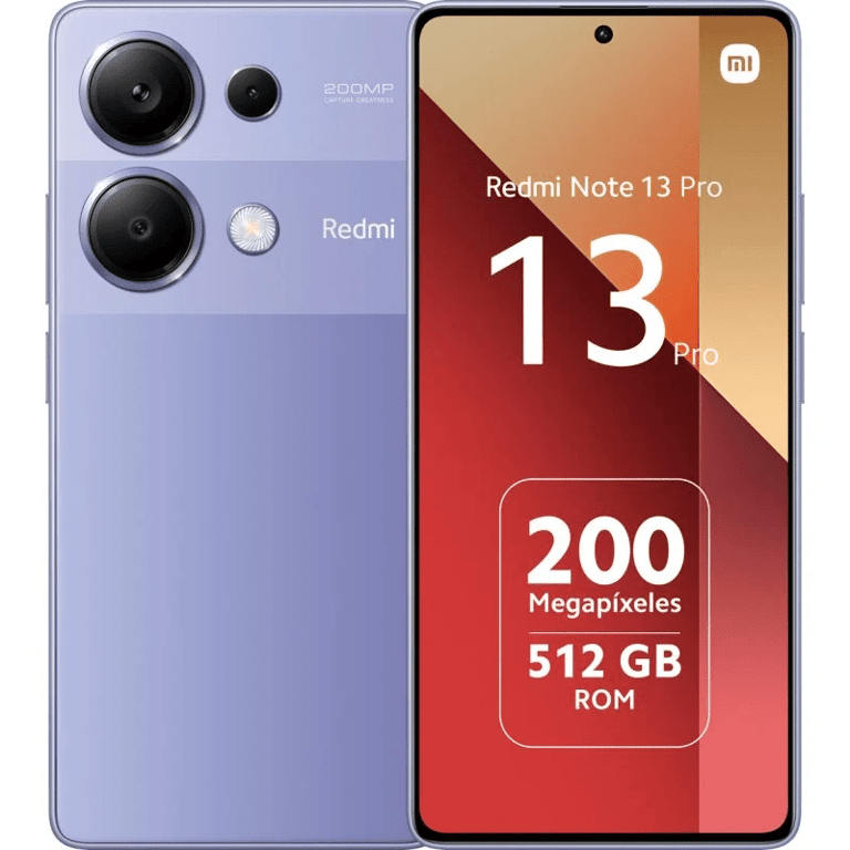 Redmi Note 13 Pro (4G) 512 Go, Lavande, Débloqué - Très bon état Très bon état - Xiaomi reconditionné disponible sur Pixmania