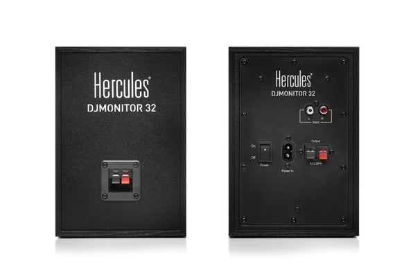 Hercules DJMonitor 32 haut-parleur Noir Avec fil 30 W
