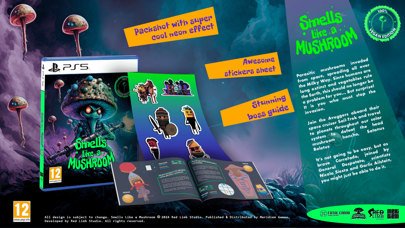 Smells Like A Mushroom 100% Vegan Edition PS5 Neuf - vue 3