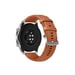 Watch GT 2 Classic, Boitier de 46mm argenté et bracelet Brun Cuir