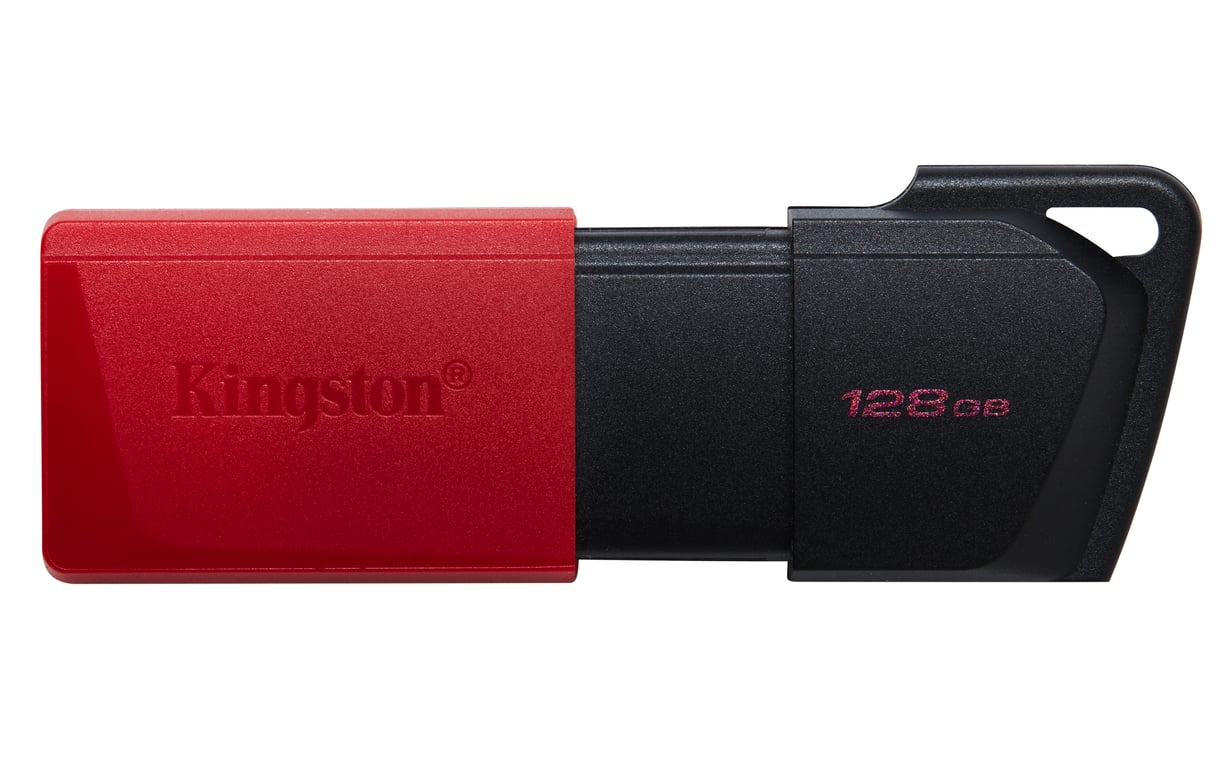 Kingston Technology DataTraveler 128GB USB3.2 Gen1 Exodia M (Noir + Rouge) - Neuf