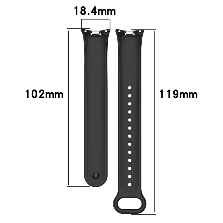 Bracelet TPU élégant compatible avec Xiaomi Band 89 Metal Head — Confort Résistance à la transpiration et Ajustement sécurisé Neuf - vue 3