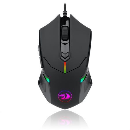 Gamer Redragon CENTROPHORUS2 M601 RGB 6 boutons 7200 DPI optique filaire USB rétroéclairage LED RGB Neuf