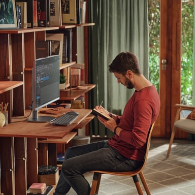 HP Omnistudio X All-in-one PC 27-CS0155NG [68,6 cm 27 ''4K-UHD Display Intel Core-in-One con Monitor-core Ultra 5 (AM2C5EA#ABD)