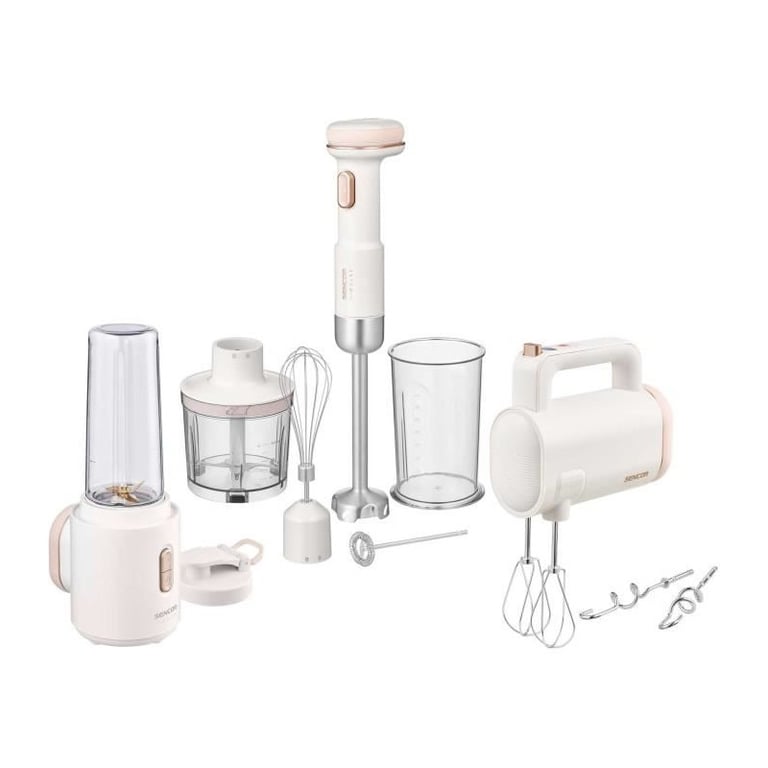 Mixeur plongeant SENCOR SHB 9130WH 111 V Récipients 500 et 700 ml - vue 4