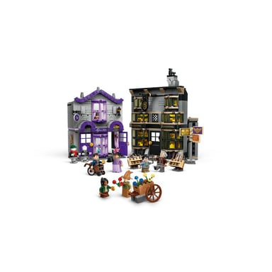 Set LEGO® Harry Potter? 76439: Ollivander e Madame Guipure, negozi magici da costruire