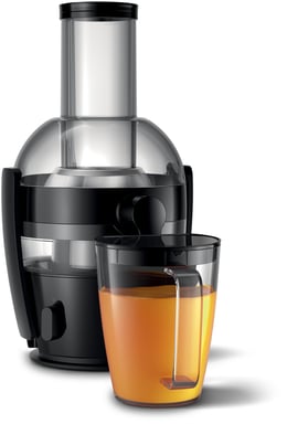 Philips Centrifugeuse - Viva Collection HR1855 - 2 litres - 700 Watt - Noir encre - vue 1