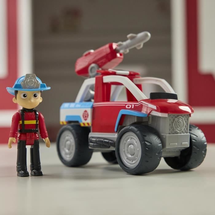 Véhicule + Figurine Fire Rescue - Ryder - - Neuf