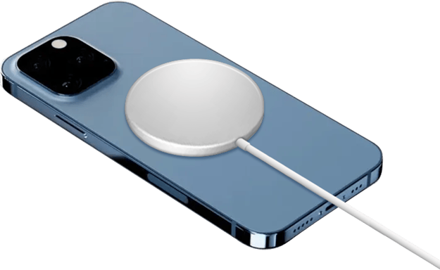 Caricabatterie piatto a induzione compatibile MagSafe da 15 W