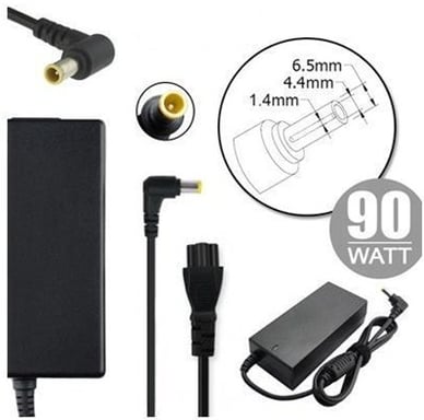 Nilox NLX90W-SY06 adattatore di corrente e inverter Indoor 90 W Nero