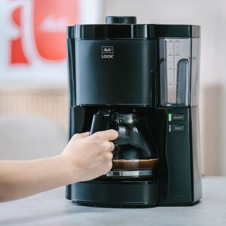 Cafetière MELITTA Look V Glass 1025-02 – 1080 W, Capacité 1,25 L - vue 4