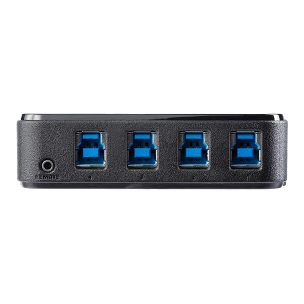 StarTech.com Switch de partage de périphériques USB 3.0 avec 4 entrées / 4 sorties - vue 4