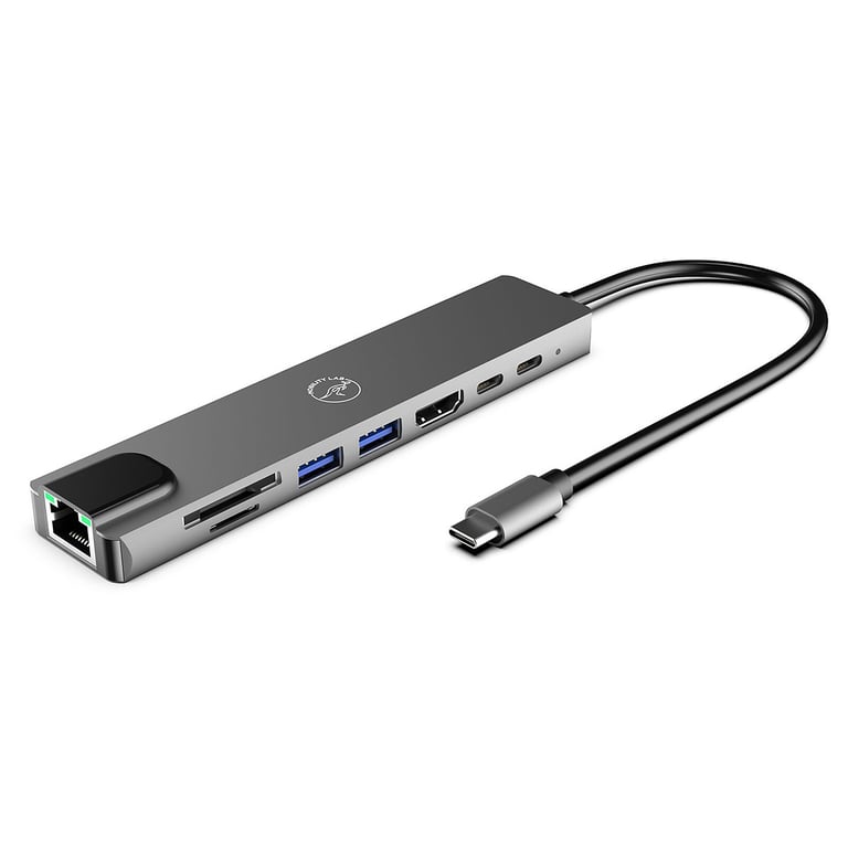 Mobility Lab Hub Adapter USB C 8 en 1 avec Power Delivery