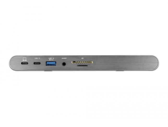 DeLOCK Station d'accueil USB Type C DP 1.4 triple 4K Display HDMI / DisplayPort / USB / LAN / SD / PD 3.0 Neuf - vue 3