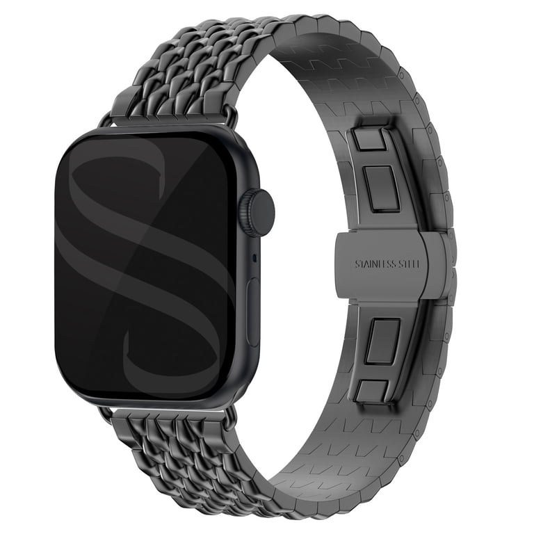 Bracelet Selencia Dragon en acier pour Apple Watch 49mm