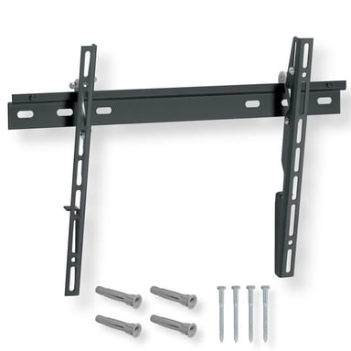 NANOOK Supporto a parete inclinabile per TV 32-55 pollici - Soluzione di montaggio per TV LCD e (O)LED - Nero
