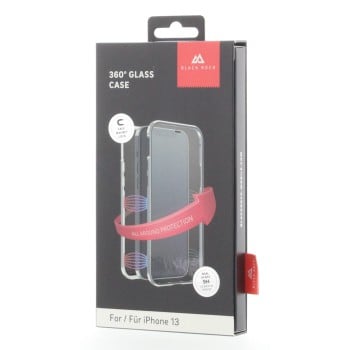 Guscio protettivo ''360° Glass'' per Apple iPhone 13, argento