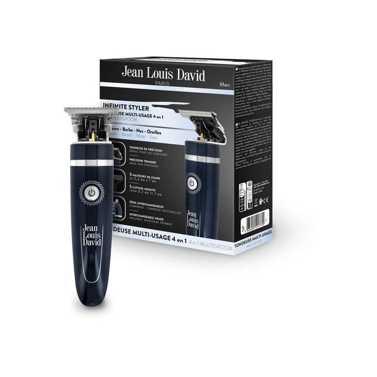 Tondeuse usage 4 en 1 JEAN LOUIS DAVID Infinite Styler 60 min 4 sabots - vue 2