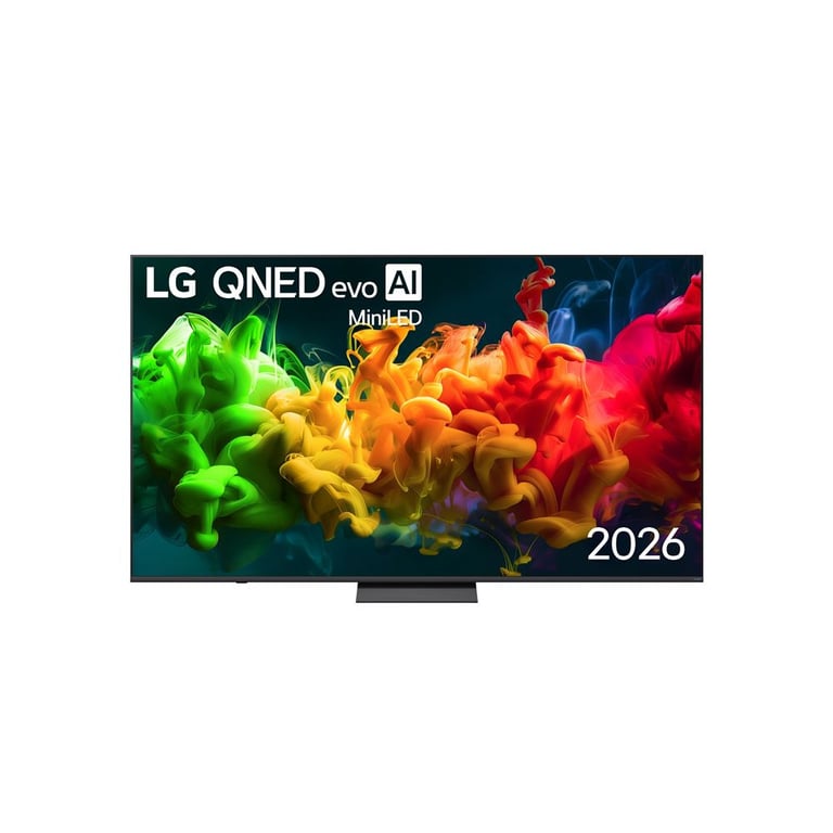 TV LG 4K QNED Evo MiniLED 85QNED81B 215 cm 2026 - vue 3
