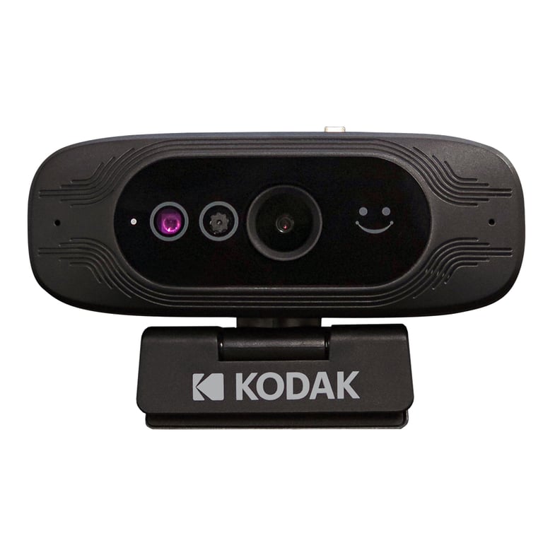 Webcam Kodak Access – HD 1080p, Reconnaissance Faciale Windows Hello - vue 2