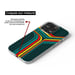 Coque en silicone - Compatible Samsung Galaxy A24 4G - design retro lines