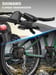 Duotts E26 Vélo électrique - Moteur 750W Batterie 48V20AH 26*4.0 Pouces Pneus Larges Freins Hydrauliques Avant et Arrière -  Vert Violet
