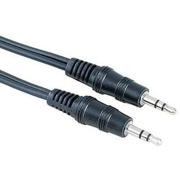 Hama AV Connecting Cable 3.5mm Stereo Jack Plug - Stereo Jack Plug, 1.5 m câble audio 1,5 m 3,5mm Noir
