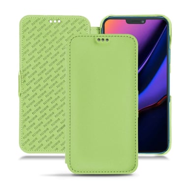 Housse cuir Apple iPhone 11 -  - Vert - Simili cuir