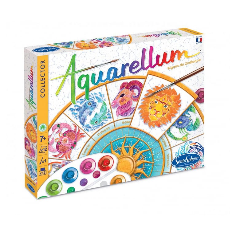 Aquarellum Zodiaque Coffret Collector pour Explorer les 12 Signes Neuf