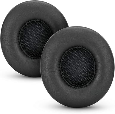 Cuscinetti auricolari per Beats Solo 2/3 in pelle PU 1 paio Nero