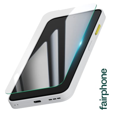 Fairphone Vidrio Templado Xensation Original Fairphone 6 Antigolpes Antirayaduras Ultrafino Transparente
