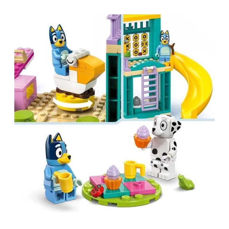 LEGO Bluey 11201 Bluey et Chloé a l'Aire de Jeux - Jeu de Construction des 4 ans - Animaux - Neuf