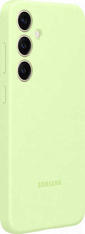 Funda de silicona verde claro para Samsung G S24+ Samsung