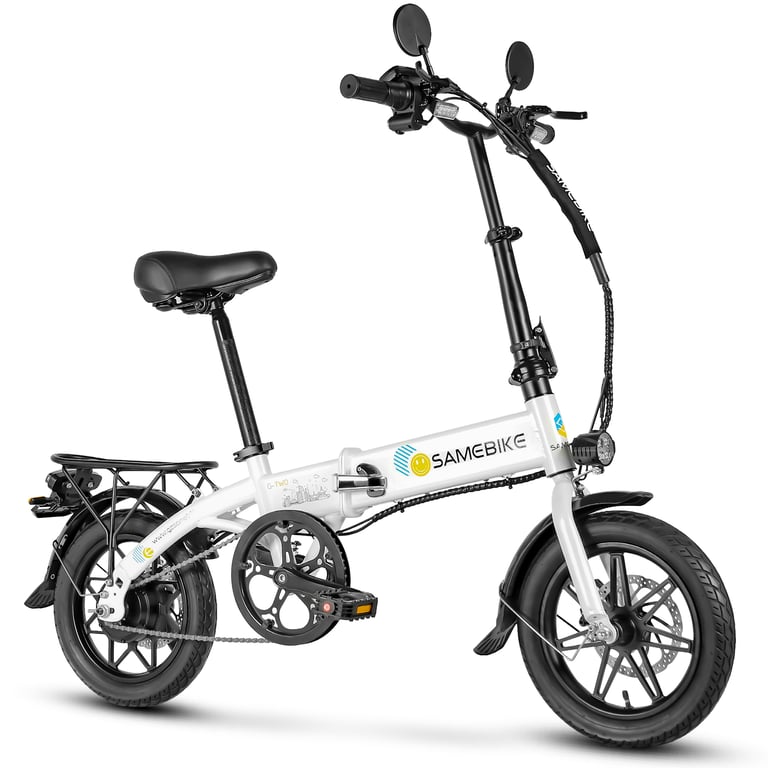 Vélo électrique pour adulte SAMEBIKE YINYU14 vélo électrique pliable de 14 pouces avec écran LCD 36 V 7 8 Ah Neuf - vue 2
