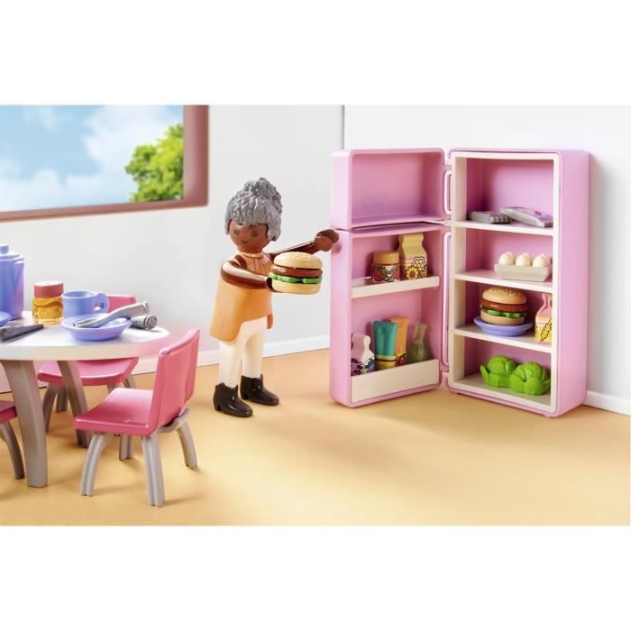 Jeux D'imitation Cuisine Avec Ilôt Central Playmobil La Boite - vue 10