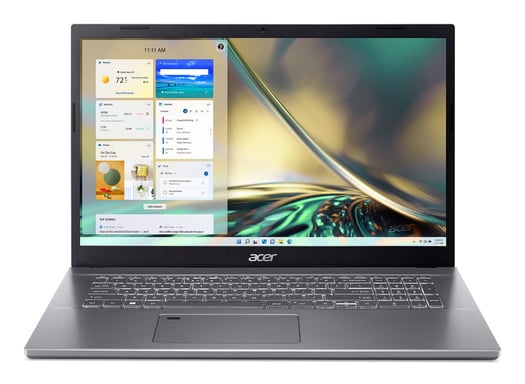 Acer Aspire 5 A517-53-79LB Intel® Core™ i7 i7-12650H Ordinateur portable 43,9 cm (17.3'') Full HD 32 Go DDR4-SDRAM 1 To SSD Wi-Fi 6 (802.11ax) Windows 11 Home Gris
