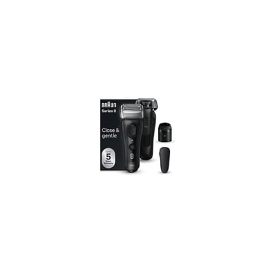 Braun Series 8 8560cc Wet & Dry Afeitadora de rejilla Cortadora Negra