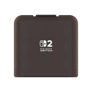 Étui de 24 cartes de jeu HORI pour Nintendo Switch 2 Coque rigide anti-rayures Noir