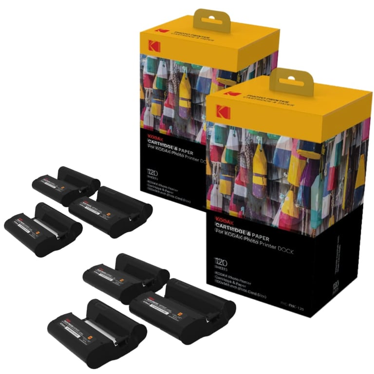 KODAK – Pack Imprimante Photo Bluetooth PD460 + Cartouches 240 Photos Format Carte Postale 10x15 cm Neuf - vue 3
