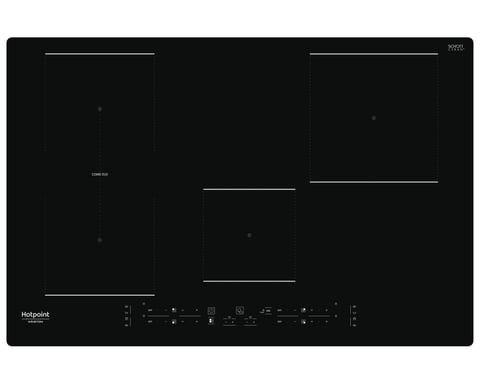 Hotpoint HB 0577B NE Piano cottura a induzione 4 zone 77 cm Nero