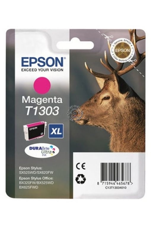 Epson T1303 Taille original emballage coque avec alarme radioélectrique/ acoustique cartouche d'encre pour Stylus Office BX535 BX630 BX635 BX935 WorkForce WF 3520 3530 3540 7015 7515 7525 - vue 4