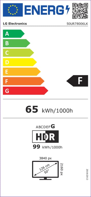 LG UHD 50UR78006LK TV 127 cm (50