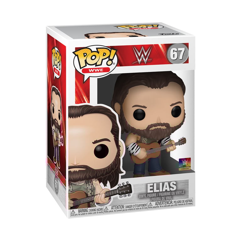 FUNKO POP WWE: Elias w/ guitar Neuf