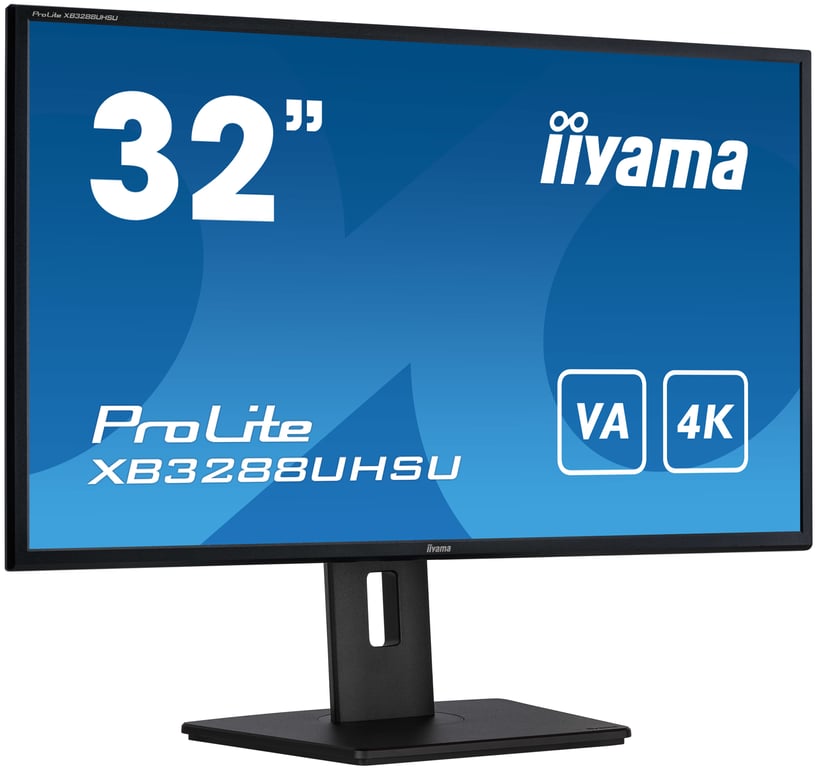 iiyama ProLite XB3288UHSU-B5 écran plat de PC 80 cm (31.5 ) 3840 x 2160 pixels 4K Ultra HD LCD Noir - Neuf