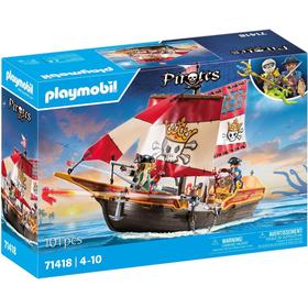 Bateau de Pirate PLAYMOBIL - Aventure en Mer avec la Reine des Pirates - Neuf
