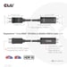 CLUB3D CAC-1087 câble vidéo et adaptateur 3 m DisplayPort HDMI Noir
