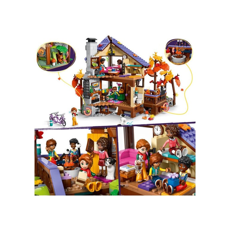 LEGO® Friends 42705 La cabane chaleureuse dans la forêt - vue 7