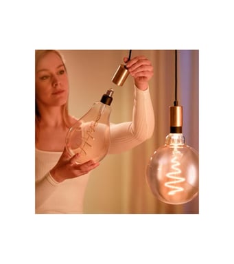 WiZ Connected lampadina Filament vintage Variable white E27 25W