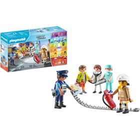 Playmobil 71400 My Figures: Equipo De Rescate